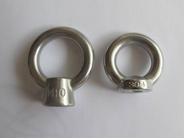 WRF-2 Stainless steel 304 eye nuts for wire rope.